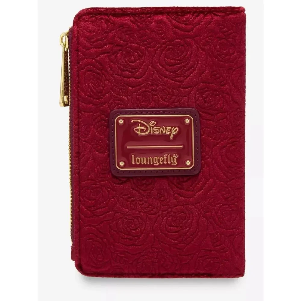 Loungefly DIsney Beauty & the Beast Winter Ice Skating Wallet